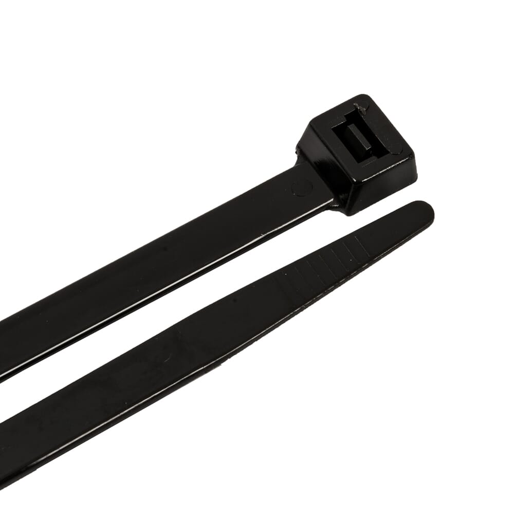 62082 Cable Ties, 25-1/2 in Black